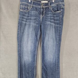 Vigoss Women's Straight Leg Jeans - Blue